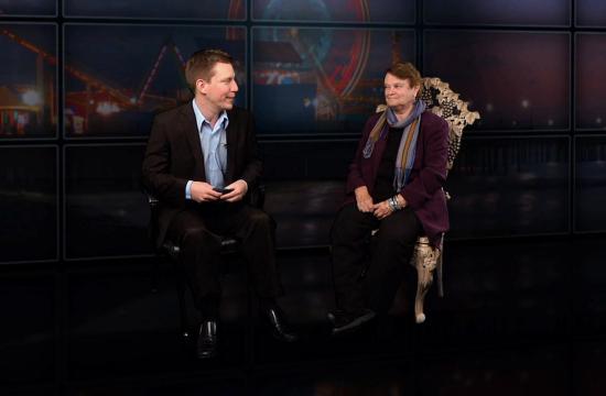 Executive Editor Brenton Garen interviews L.A. County Supervisor Sheila Kuehl.