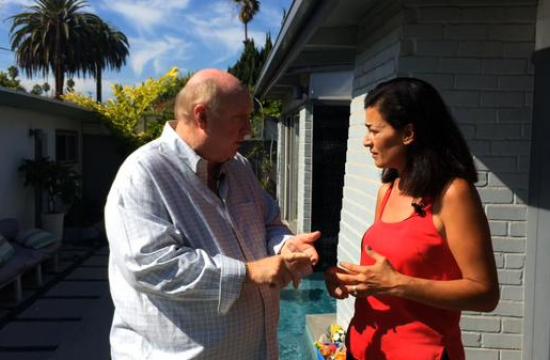 Phil meets with Abeer Sweis