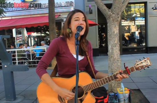 Aspiring musician Chelsea Williams is a regular performer on the Third Street Promenade - check out her story and her original song 'Hear The Thunder.'