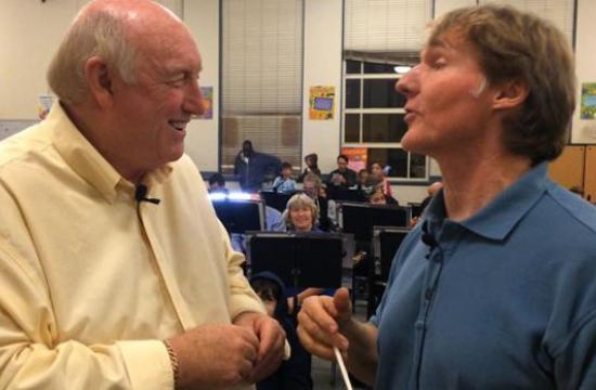 Host Phil Brock talks with Guido Lamell