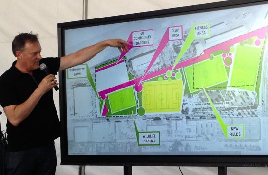 Discussing Airport Park