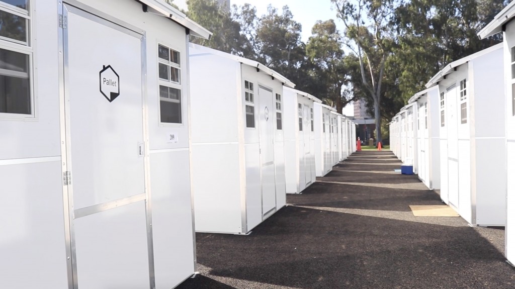 West LA VA Offers Tiny Home Shelters for Homeless Veterans SM Mirror